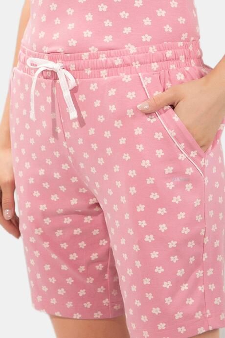 Amante Sleep Shorts - Mellow Ditsy Print — image 4